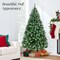 Best Choice Products Artificial Christmas Tree, Premium Unlit Pine Design, Dense Branches w/Easy Assembly - Frosted Pine